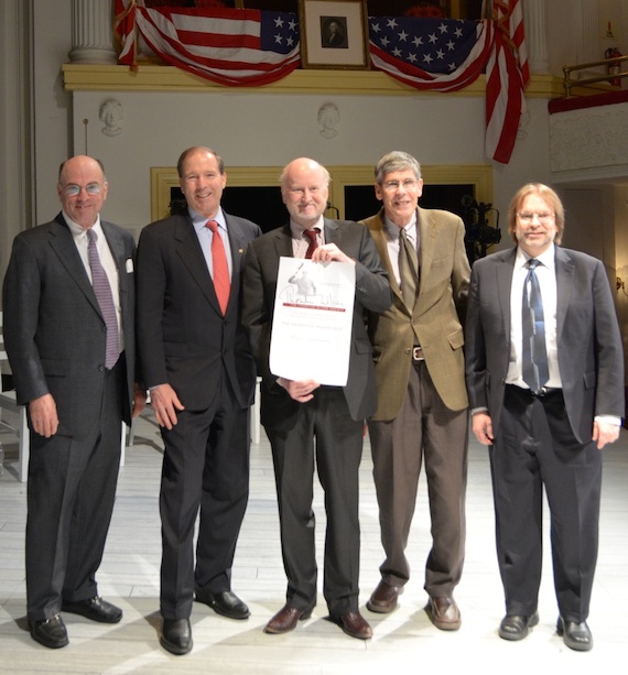 Thornton Wilder Prize presentation to Rocco Landesman