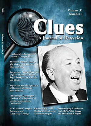 Clues A Journal of Detection Spring 2013 Cover