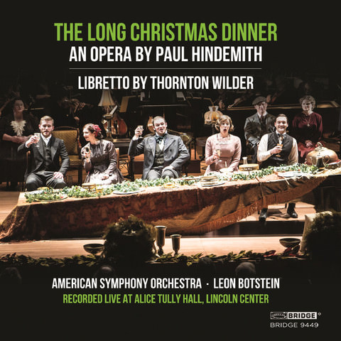 The Long Christmas Dinner Opera CD Cover