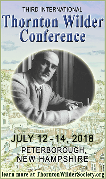 Third International Thornton Wilder Conference Poster