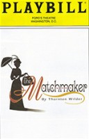 The Matchmaker Ford's Theatre Playbill